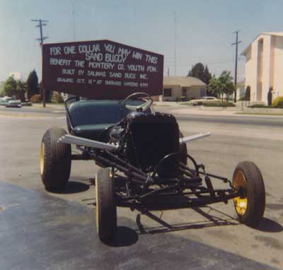 The photo below is a dune buggy that our club built and used for to benefit