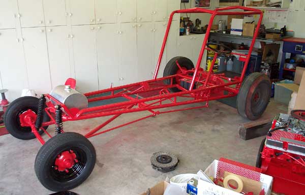 we now have our late father's dune buggy back moving under its own power 